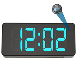 Mini kamera szpiegowska ukryta w zegar budzik WiFi podgląd na żywo