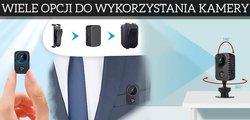 Mini kamera szpiegowska dyskretna z czujnikiem ruchu MD29
