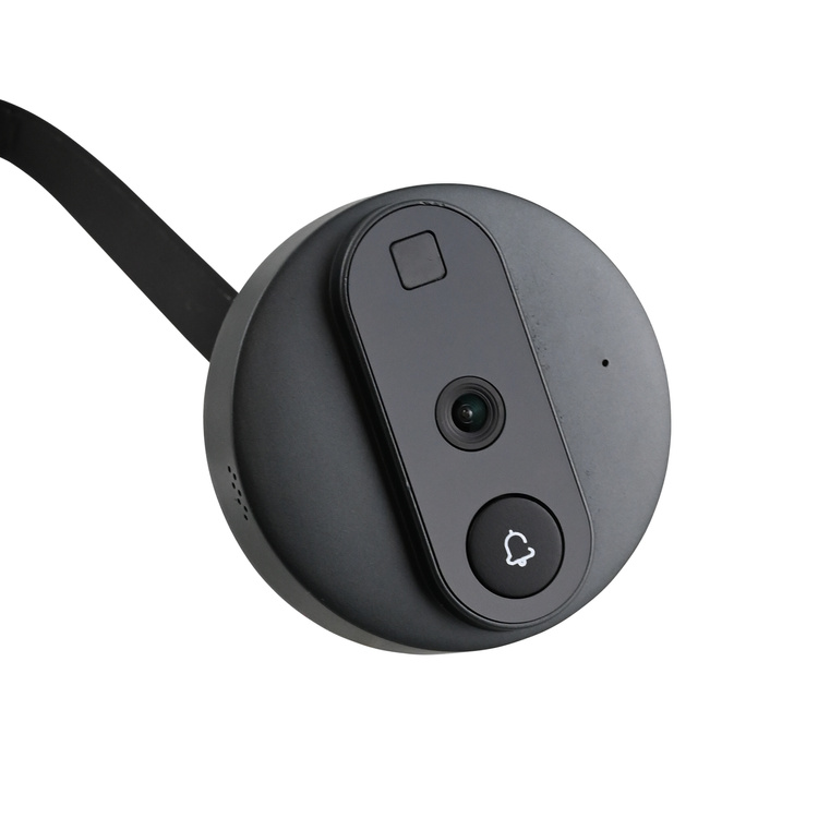 Wizjer elektroniczny judasz z czujnikiem ruchu JDS1 tryb nocny