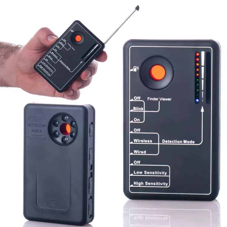 Wykrywacz kamer i podsłuchów z funkcją detekcji transmisji RF RD30 